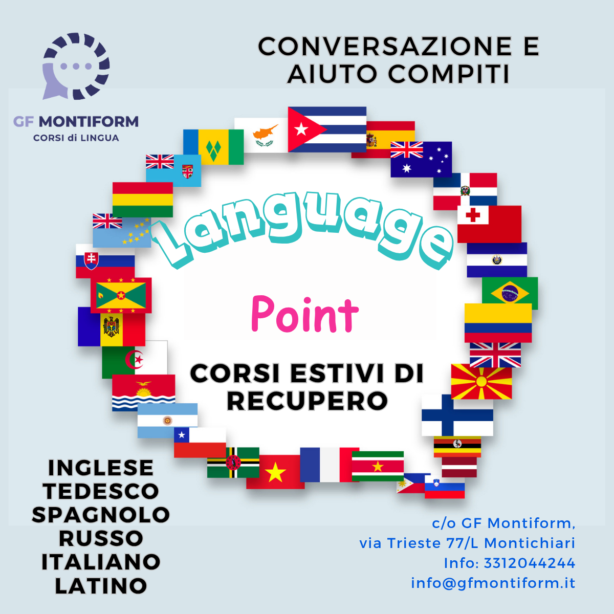 CORSI DI PREPARAZIONE ESAMI UNIVERSITARI - GFMONTIFORM